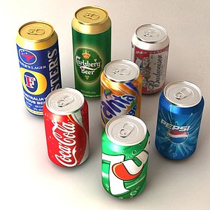 Beer Soda Cans