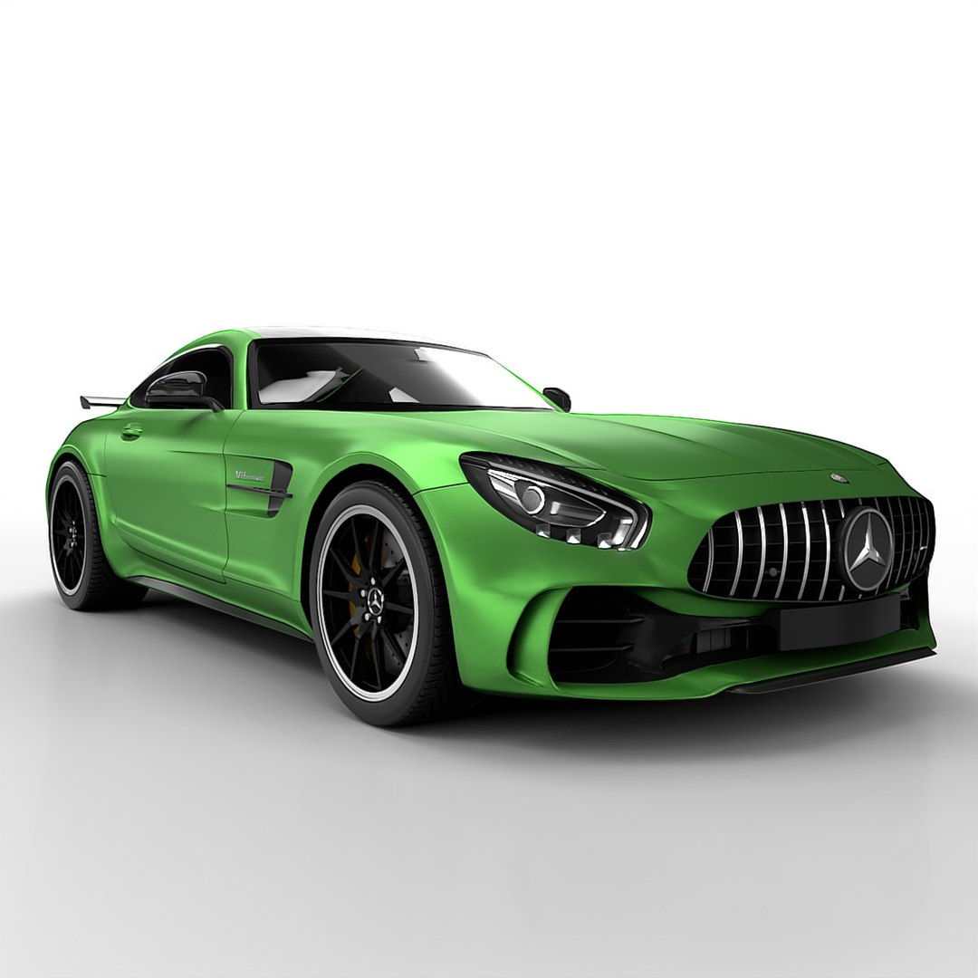 2017 Mercedes Benz AMG GTR V8 Biturbo 3D Model - TurboSquid 1831546