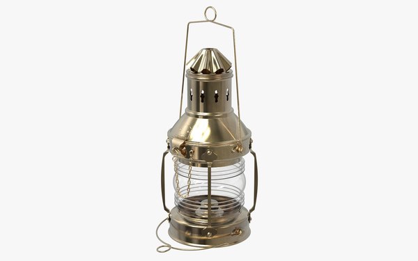 3D Nautical Lantern - TurboSquid 2026457