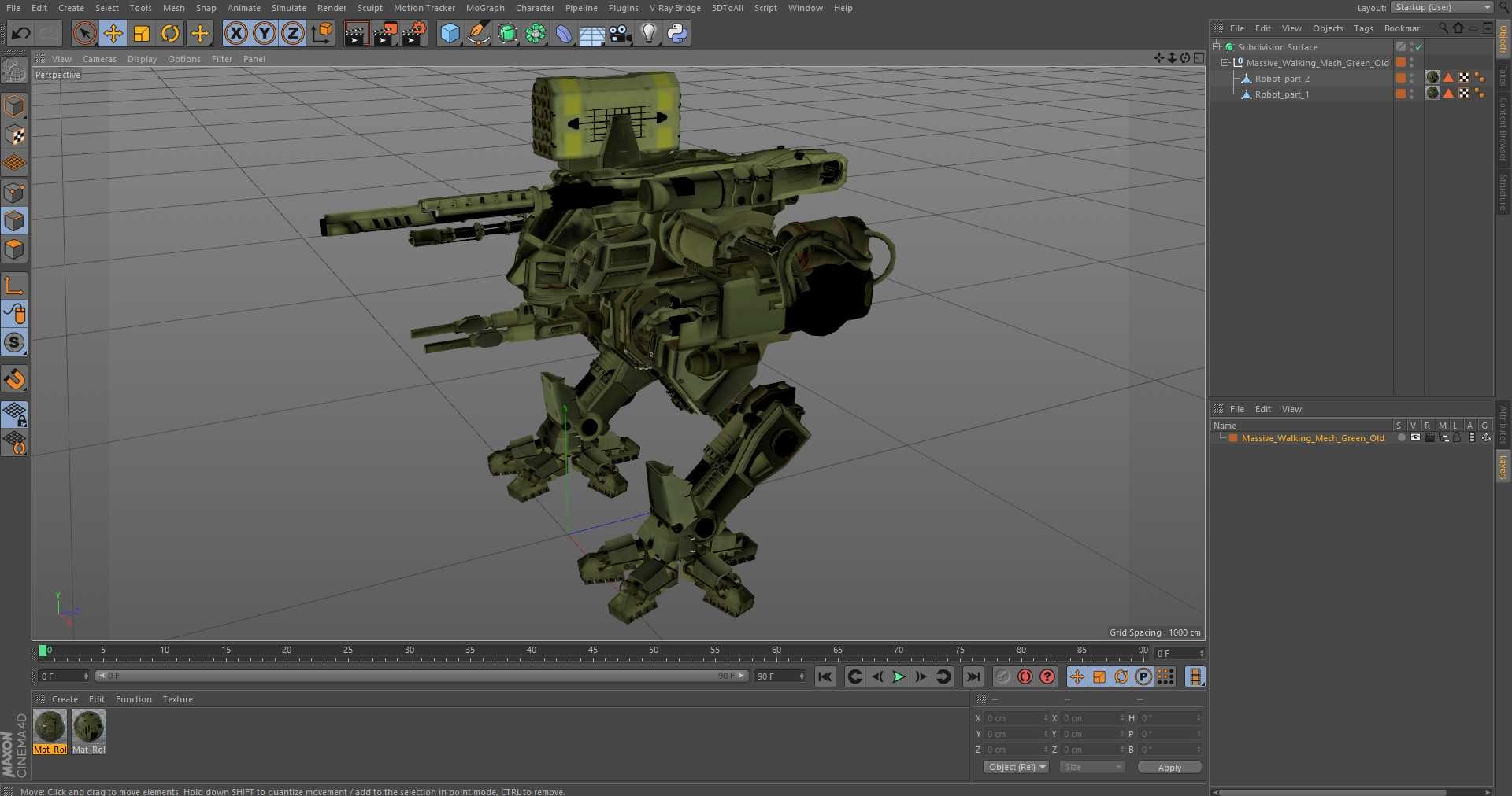 3D Massive Walking Mech Green Old https://p.turbosquid.com/ts-thumb/sQ/DJoyzt/08/massivewalkingmechgreenoldvray3dmodel052/jpg/1701959266/1920x1080/fit_q87/8ac325fc27663f6171ea559fa6c56ed657cc65cc/massivewalkingmechgreenoldvray3dmodel052.jpg