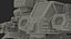 Massive Walking Mech Green Old