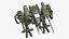 Massive Walking Mech Green Old