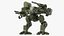 Massive Walking Mech Green Old