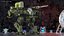 Massive Walking Mech Green Old