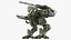 Massive Walking Mech Green Old