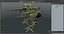 Massive Walking Mech Green Old