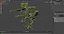 Massive Walking Mech Green Old