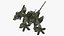 Massive Walking Mech Green Old