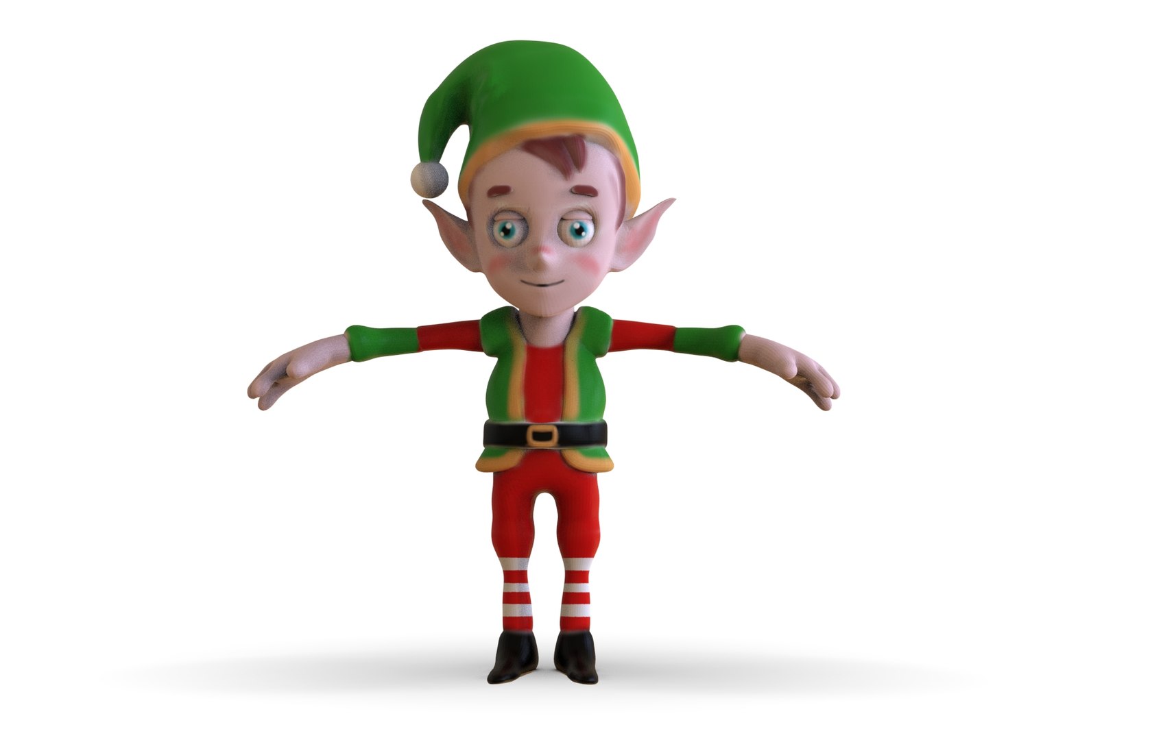 Xmas Elf Model - TurboSquid 2319120