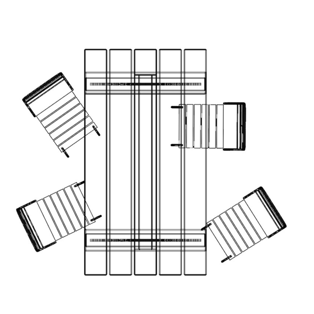 Free Garden Table And Chairs 3D TurboSquid 2026552