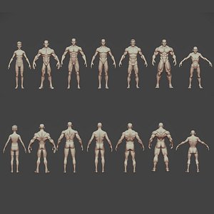 Male Body Base Pack