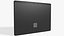 3D realistic microsoft surface pro model