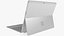 3D realistic microsoft surface pro model