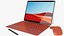 3D realistic microsoft surface pro model