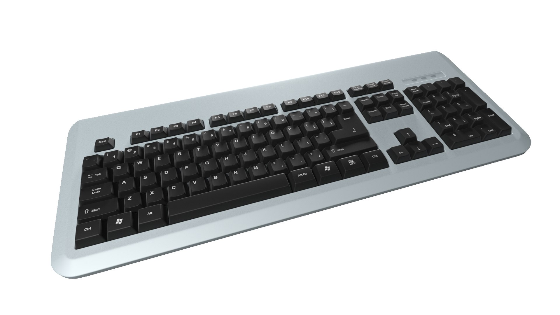 Computer Keyboard Keys 3D | 1144176 | TurboSquid