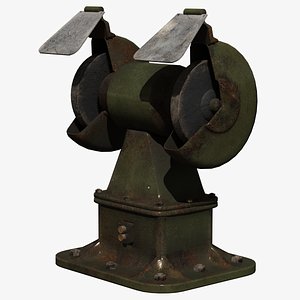 workshop grinder 3D model