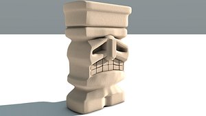 3d tiki model