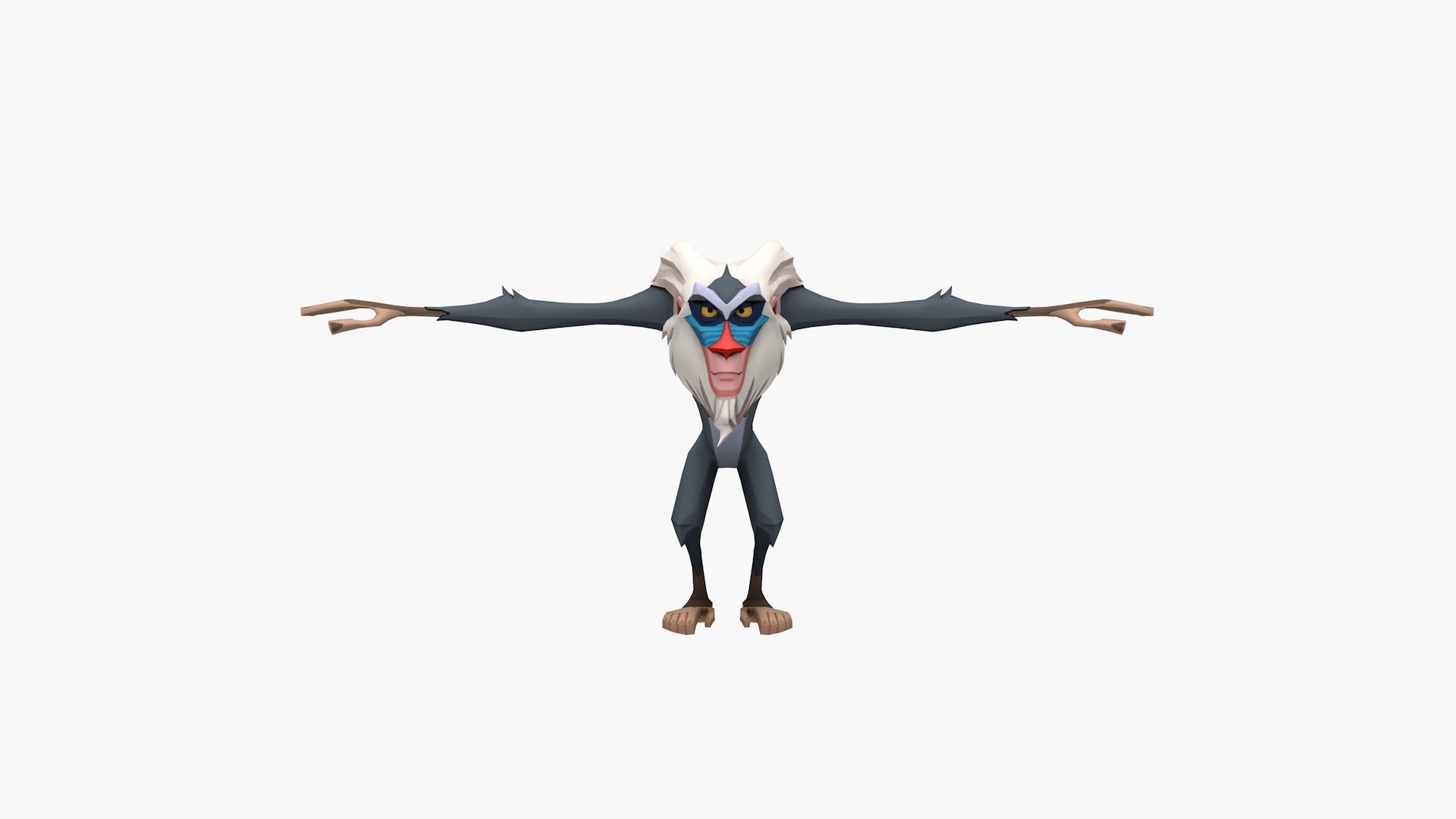 Rafiki Model - TurboSquid 2388202