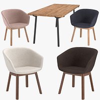 Blu Dot Host Dining Chair & Branch Dining Table(1)