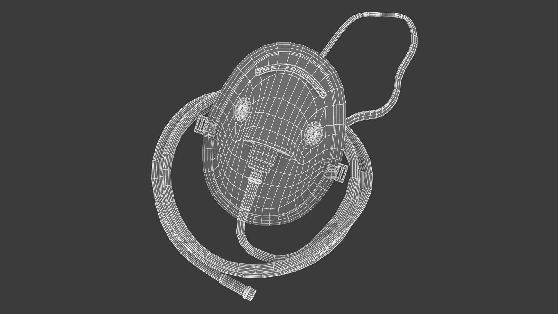 Medical Oxygen Mask 3D Model - TurboSquid 2316339