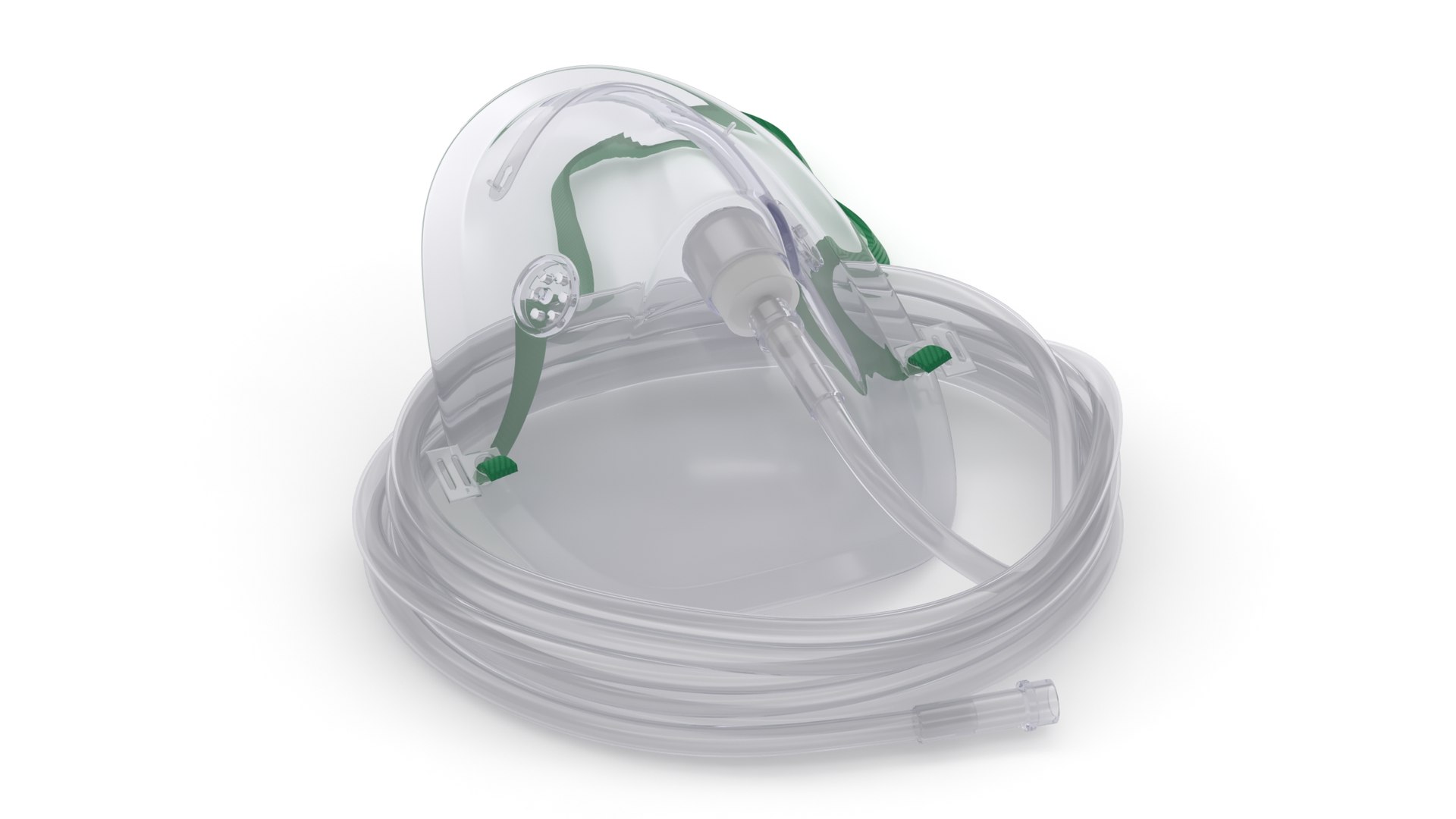 Medical Oxygen Mask 3D Model - TurboSquid 2316339