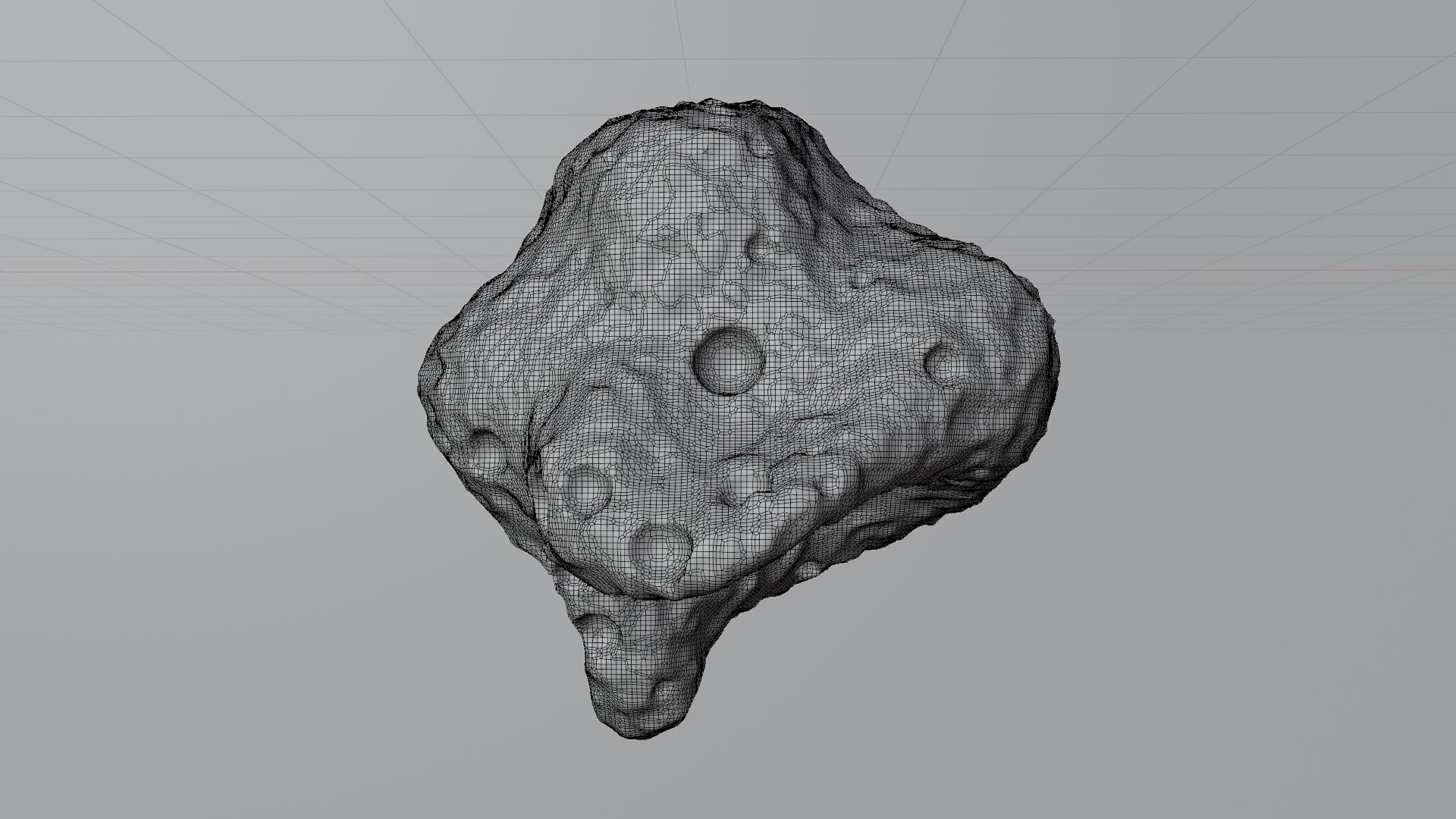 Detailed asteroid space rocks high-poly set 5 3D - TurboSquid 2101496