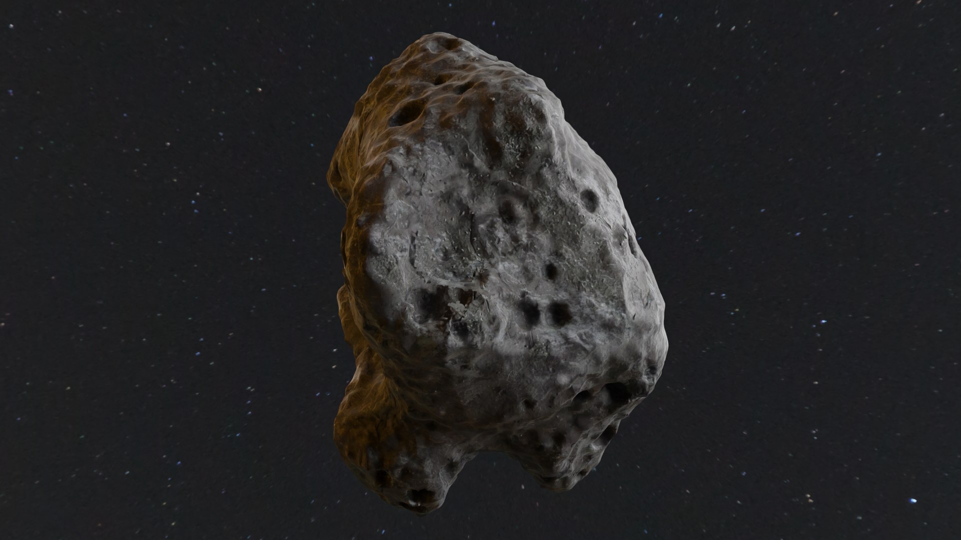 Detailed asteroid space rocks high-poly set 5 3D - TurboSquid 2101496