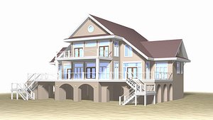 Summer Beach House Exterior 02