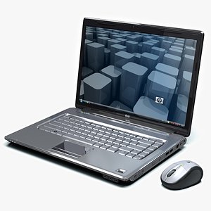 3d hp mouse laptop