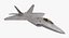 F-22 Raptor Modelo 3D