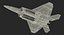 F-22 Raptor Modelo 3D