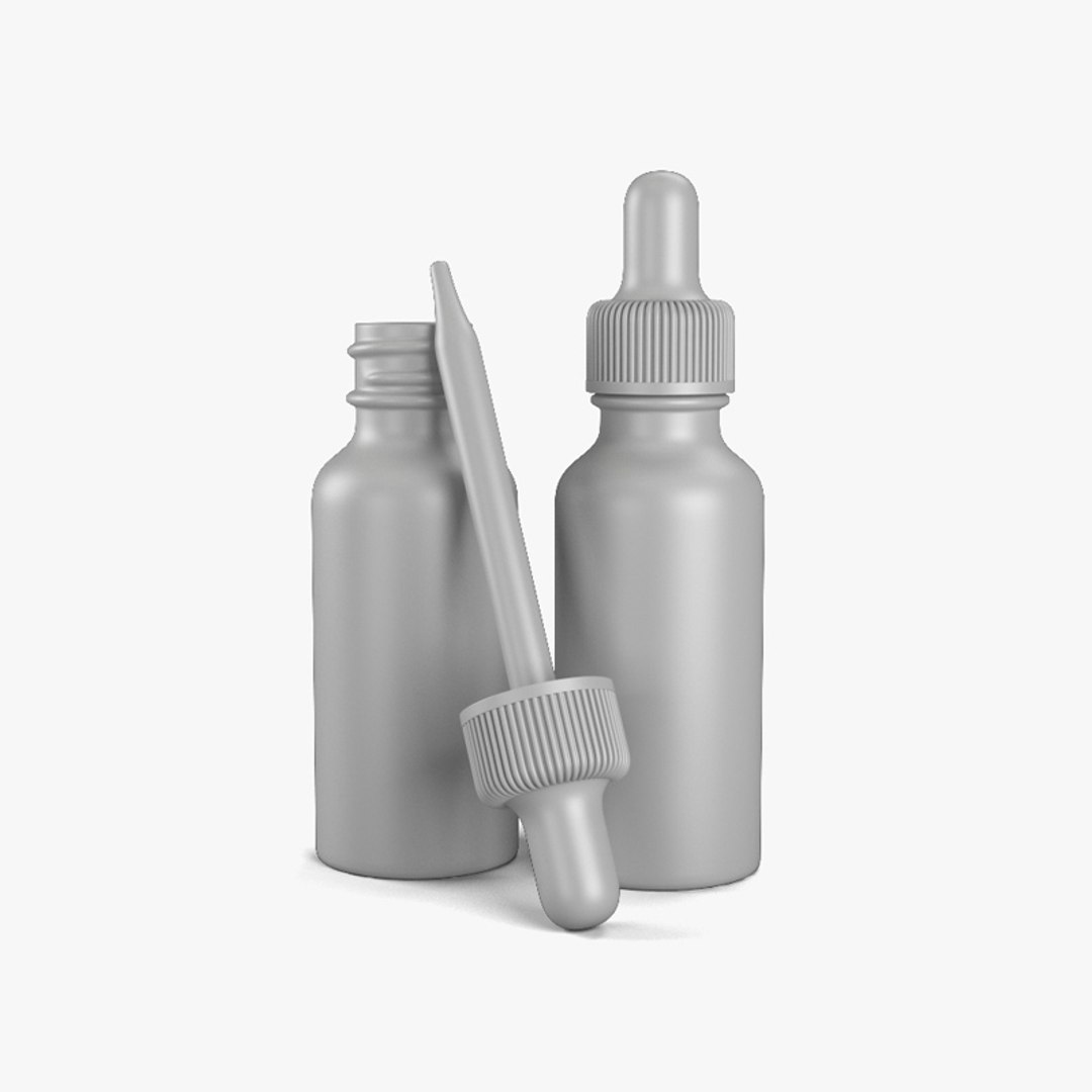 Dropper bottle drop model TurboSquid 1703778