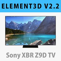 E3D - Sony XBR Z9D TV 3D