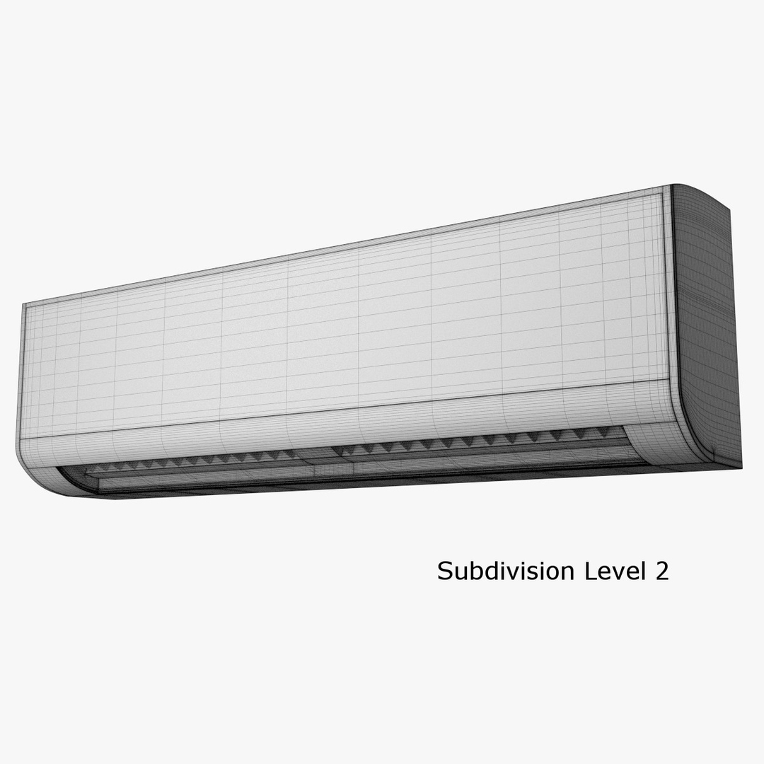 air conditioner 3d model