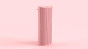 Ultra Portable Smart Speaker Pink 3D model