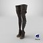 Botas Steampunk de Salto Alto
