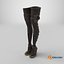 Botas Steampunk de Salto Alto
