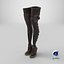 Botas Steampunk de Salto Alto