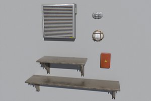 3D pack industrial props