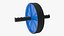 3D ab roller wheel