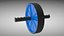 3D ab roller wheel