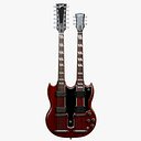 Gibson SG Double Neck Electric Guitar PBR