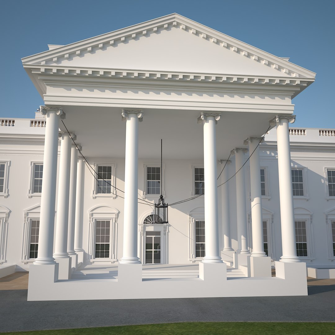 3d Model White House U