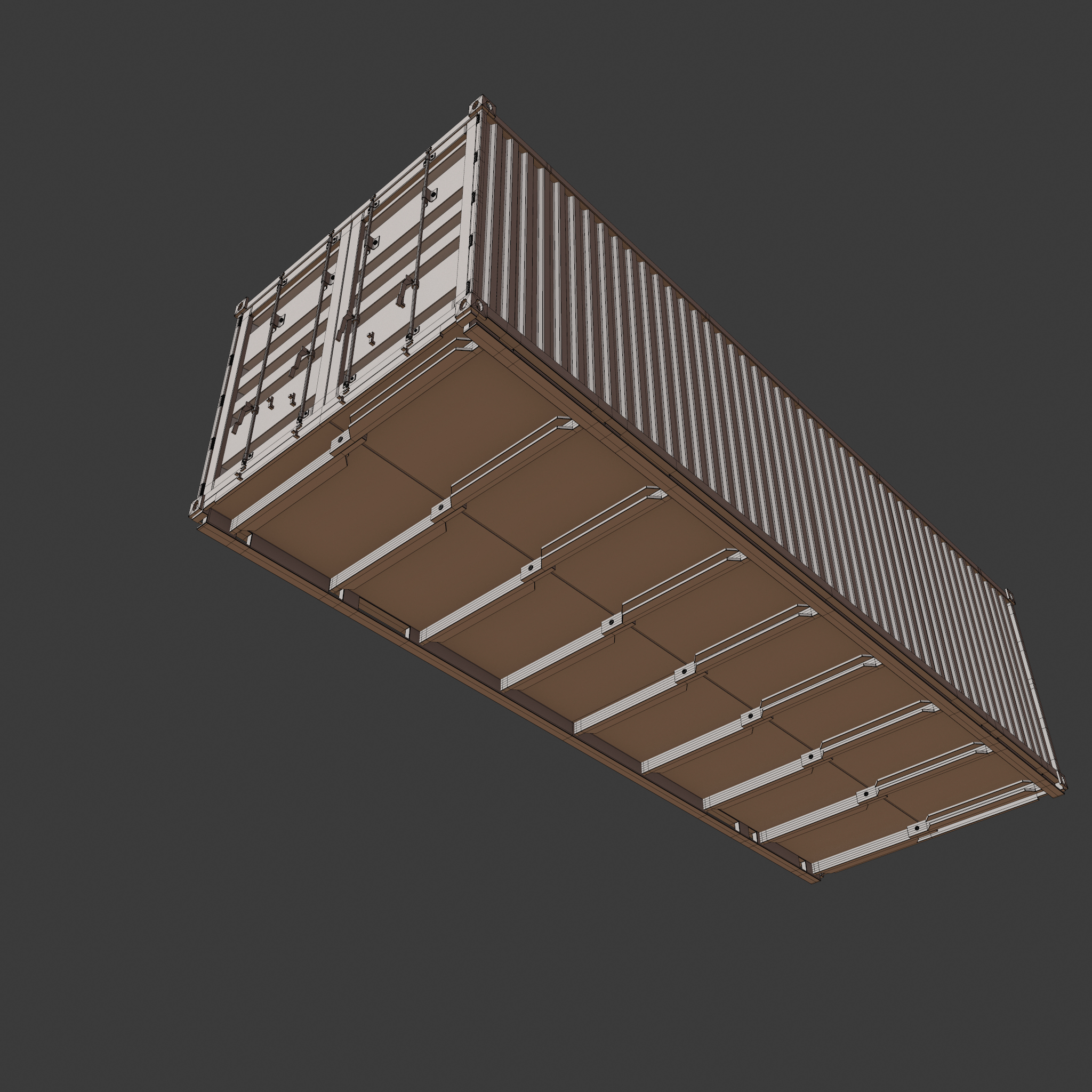 3D containers modeled body model - TurboSquid 1617044