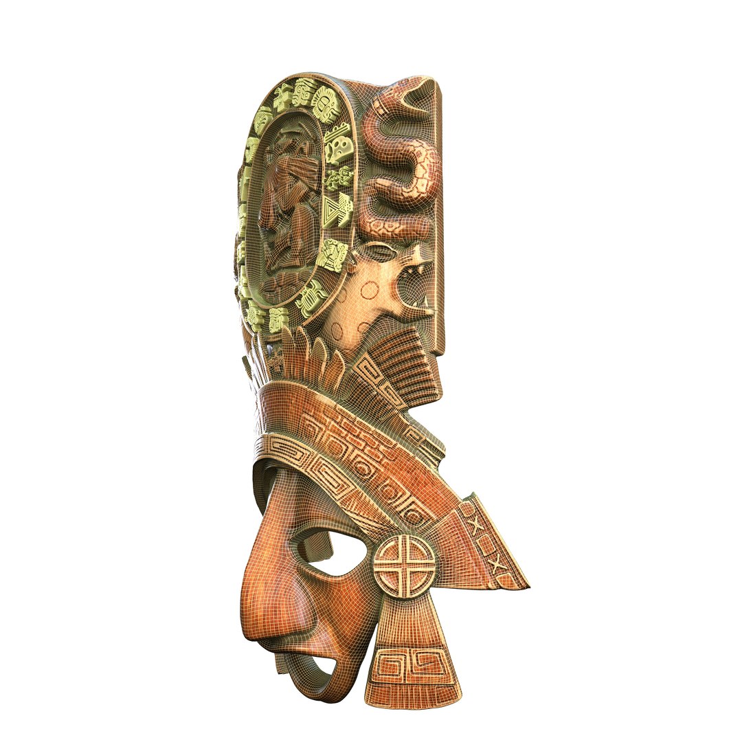 Mayan mask model https://p.turbosquid.com/ts-thumb/sR/H6w9c4/gH/mayamaskcamgrid4/jpg/1689335718/1920x1080/fit_q87/f1df6b03494f079c5220e333849d309303e72771/mayamaskcamgrid4.jpg