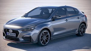 hyundai i30 fastback 3D model