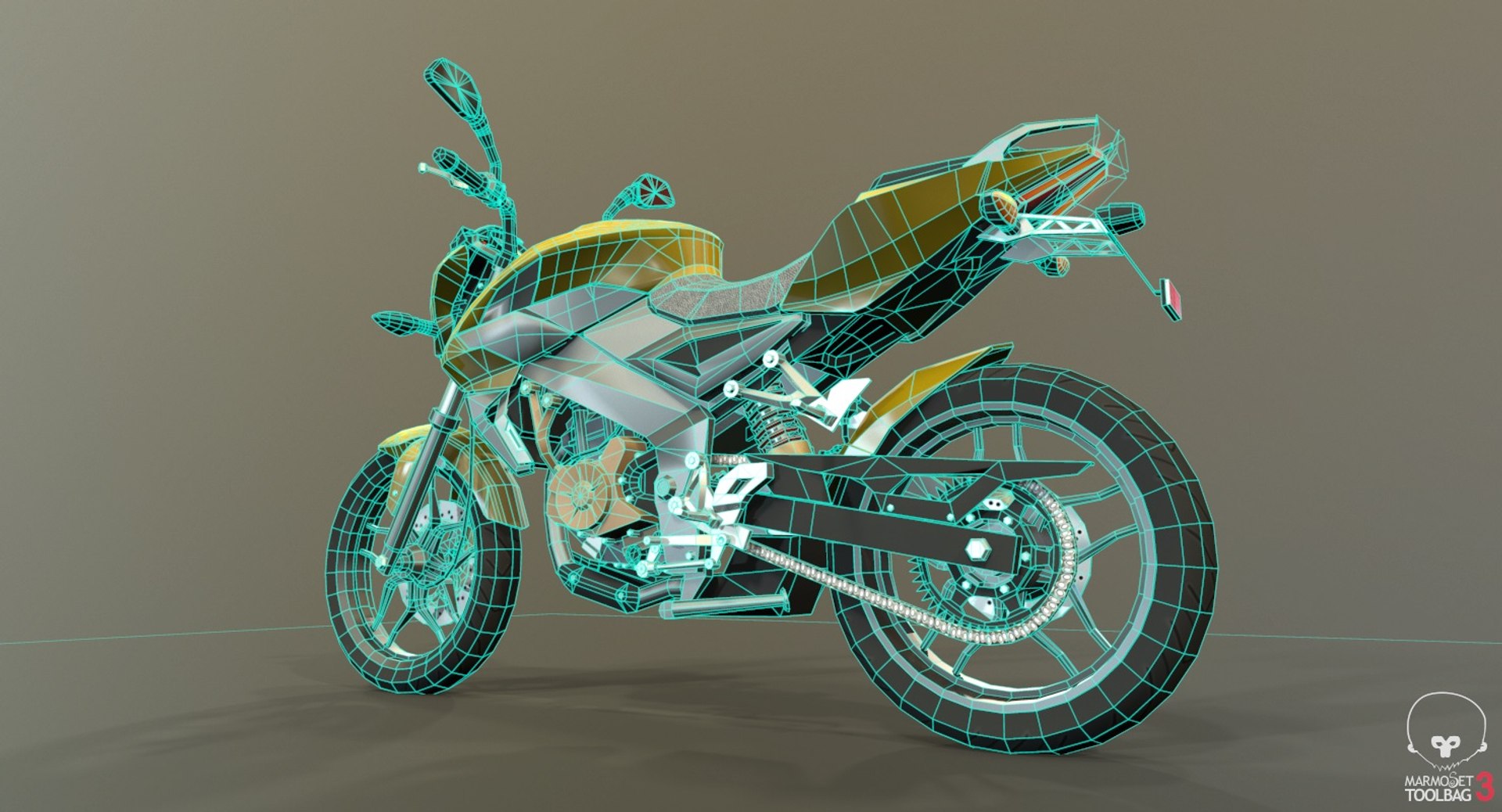 pulsar ns160 3d view