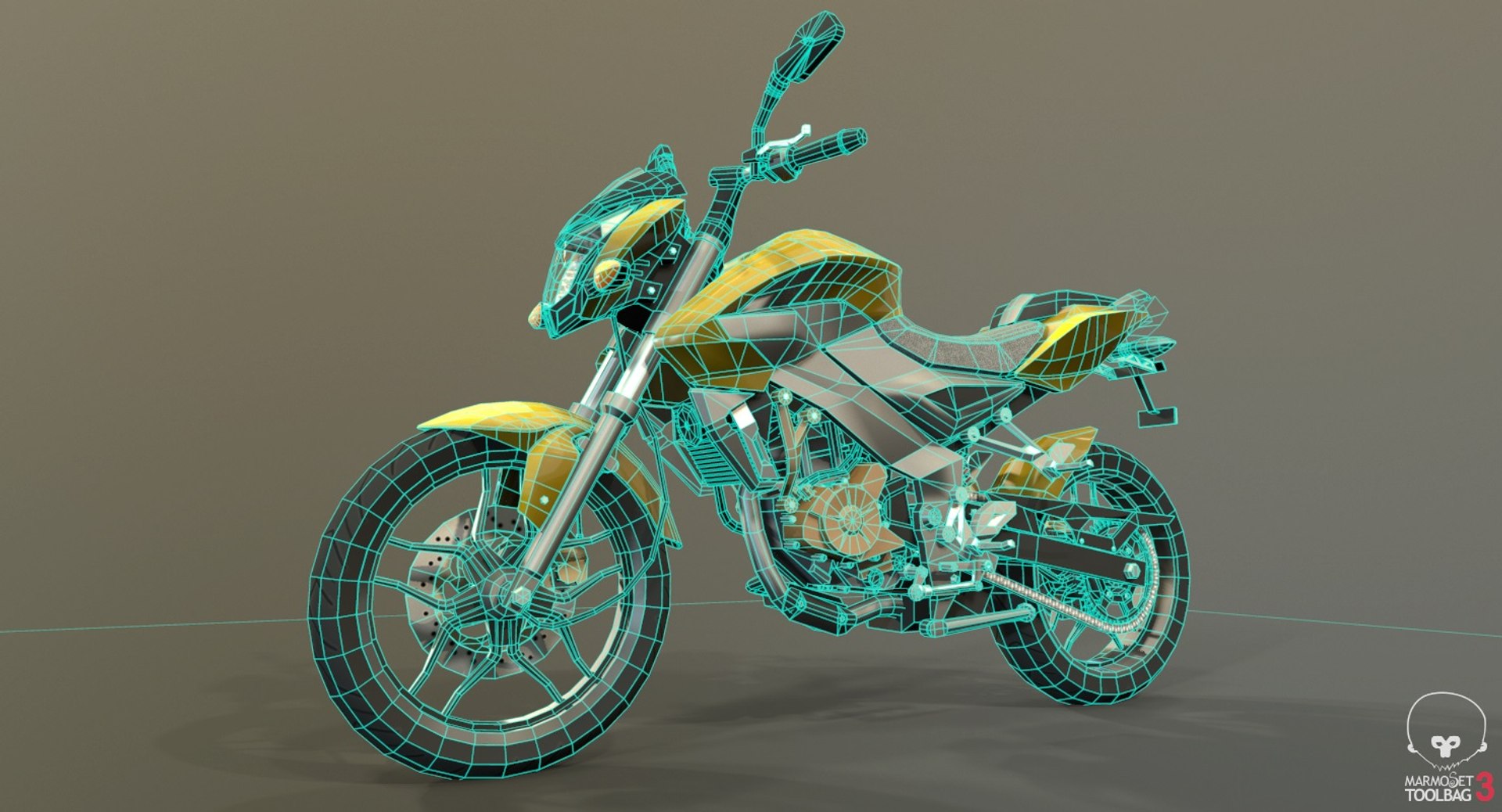 pulsar ns160 3d view