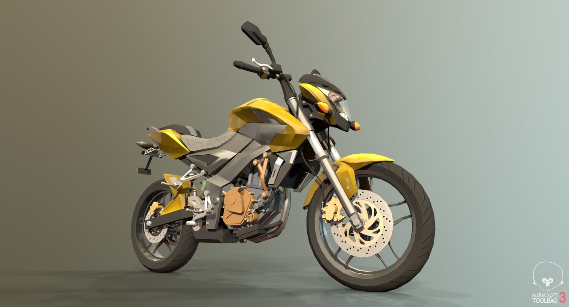 pulsar ns160 3d view