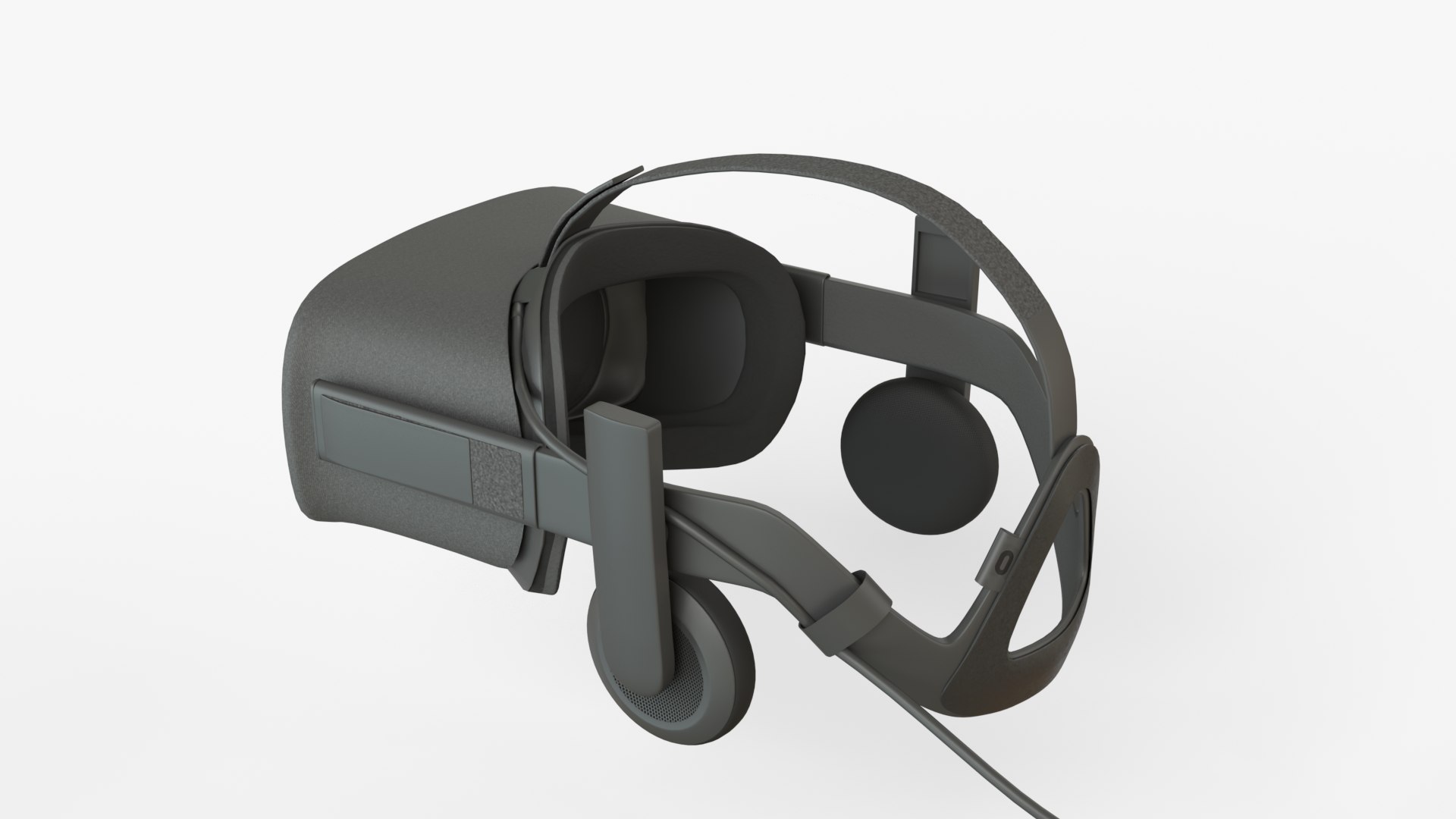 Oculus Rift With Controllers And Sensors Model - TurboSquid 2169974